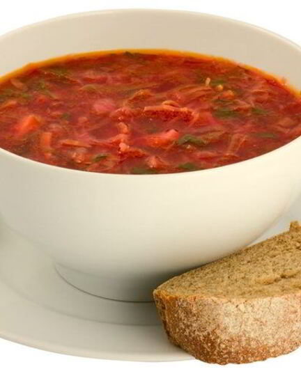 Рецепт постного борща с килького