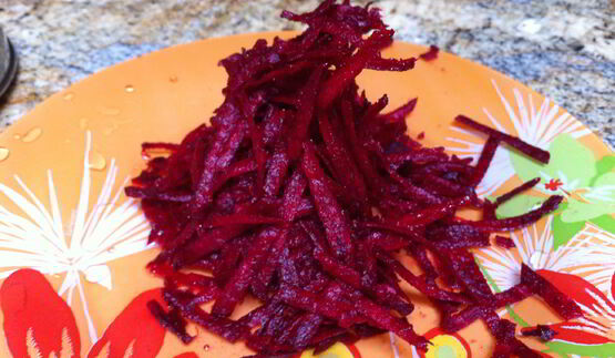 постный борщ с цветной капустой