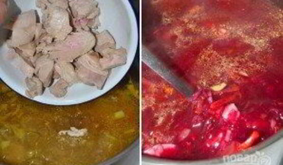 самый вкусный борщ