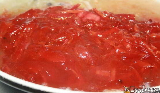 вкусный борщ на домашней курице