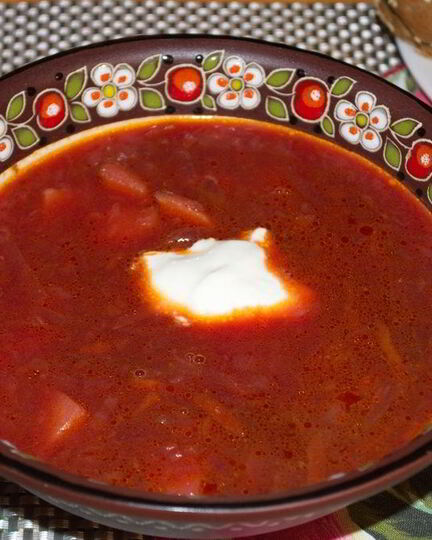 Рецепт вкусного борща с курицей