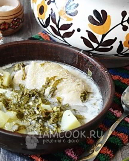 Рецепт зеленого борща в мультиварке