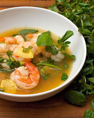 Бульон из креветочных панцирей