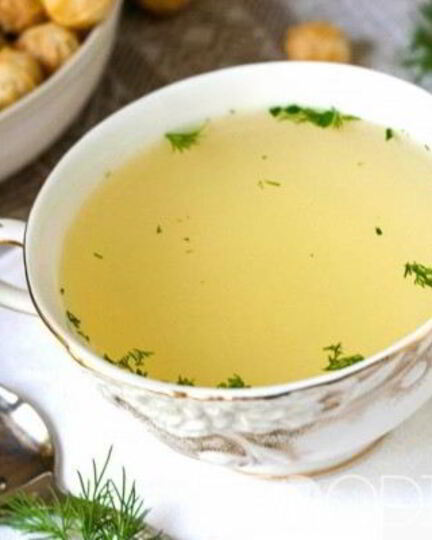 Рецепт бульона из курицы