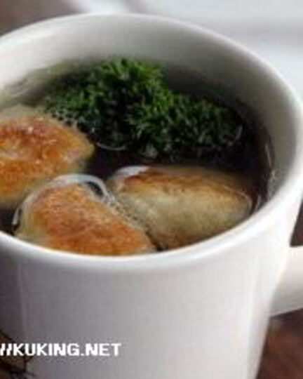 Рецепт бульон куриный с клецками a la solferino