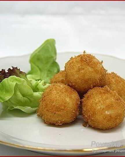 Рецепт бульона с картофельными крокетами