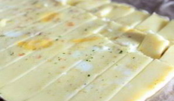 бульон с омлетом