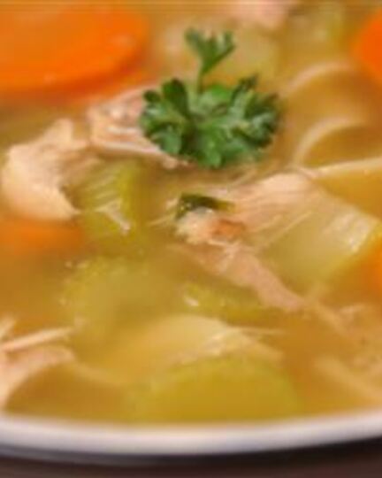 Рецепт домашнего куриного бульона