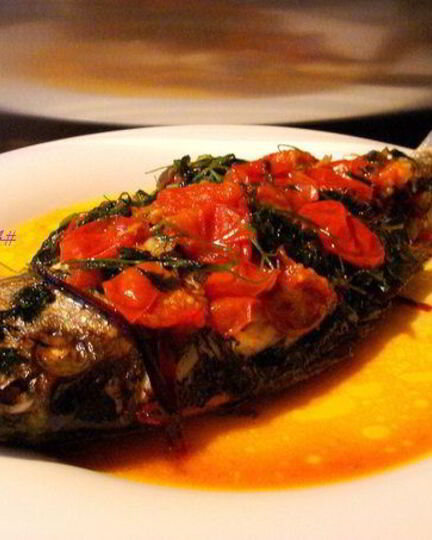 Рецепт дорады в сумасшедшем бульоне