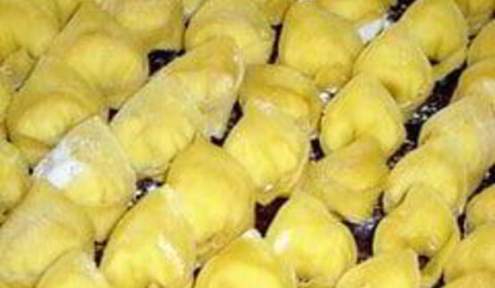 каппеллетти в бульоне и фаршированные голуби