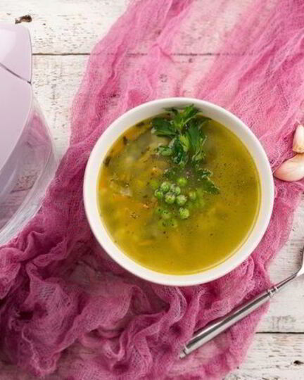 Рецепт куриного бульона с овощами