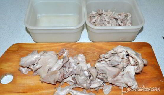 мороженный куриный бульон