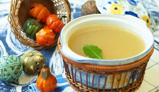 мясной бульон, а в частности, бульон из телятины