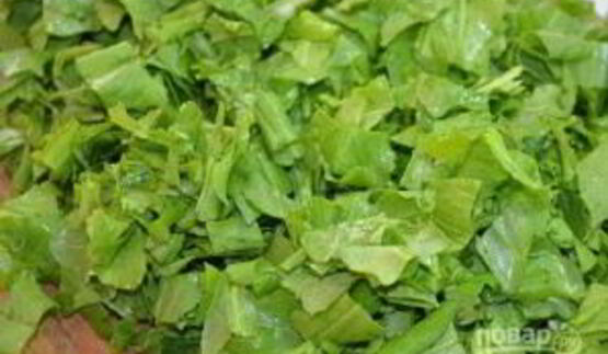 щавелевый суп на мясном бульоне