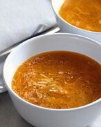 Суп на говяжьем бульоне