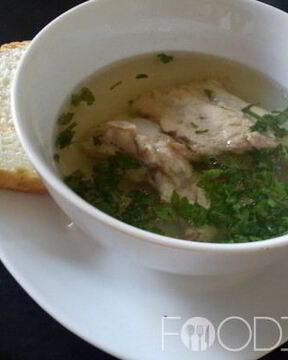 Свиной бульон