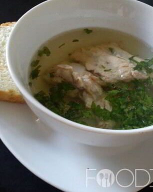 Свиной бульон