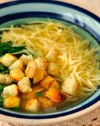 Чешский чесночный суп