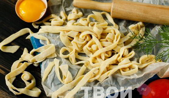 домашняя лапша для супа