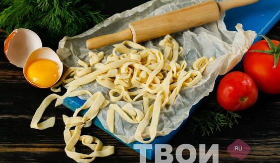 домашняя лапша для супа