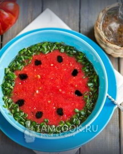 Рецепт арбузного гаспачо