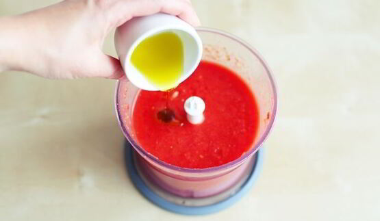 гаспачо с клубникой