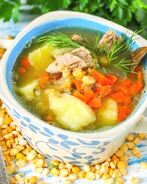 Гороховый суп с говядиной