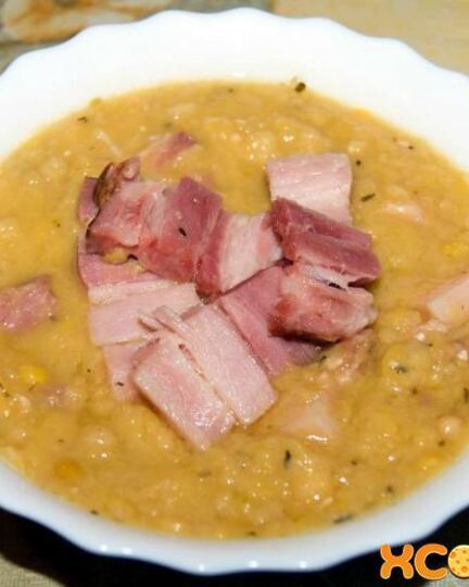 Рецепт горохового супа с копченой грудинкой