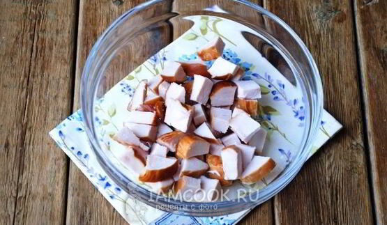 гороховый суп с копченой курицей