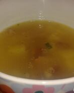 Гороховый суп с копчеными ребрышками