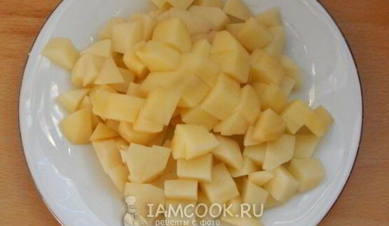 гороховый суп с копчеными свиными ребрами