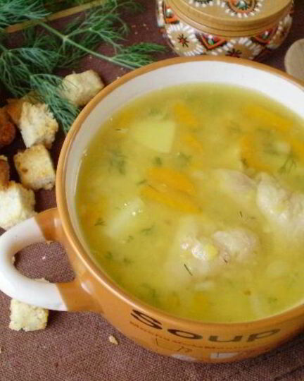 Рецепт горохового супа с курицей в мультиварке