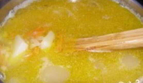 гороховый суп с сельдереем