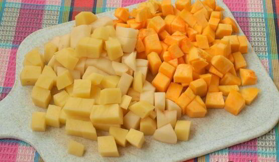 гороховый суп с тыквой