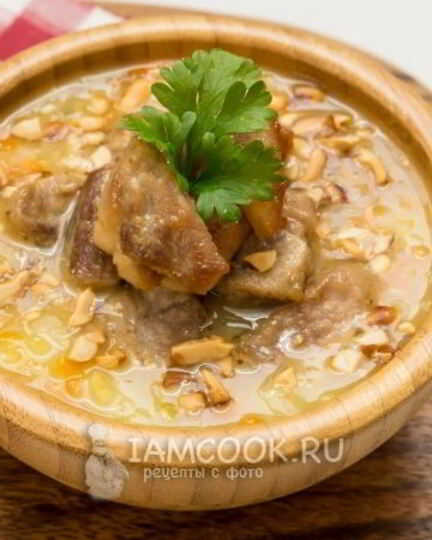 Рецепт горохового супа со свининой