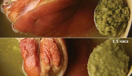 суп гороховый зеленый