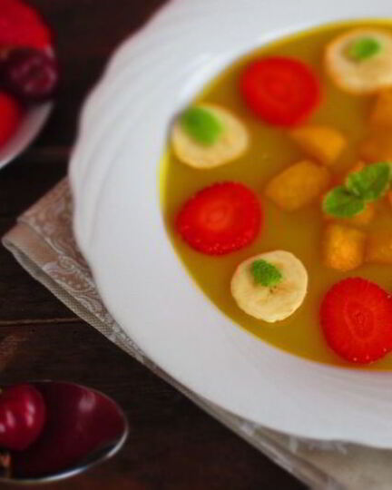 Рецепт фруктово-ягодного холодный суп
