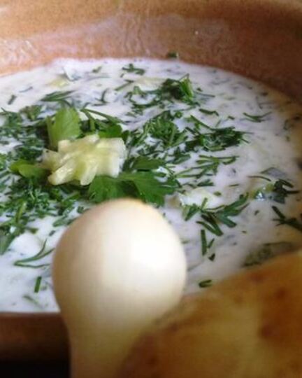 Рецепт холодника из кефира по-белорусски