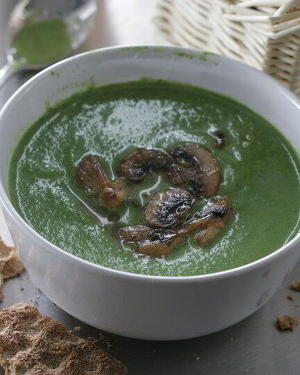 Рецепт холодного супа-пюре из петрушки