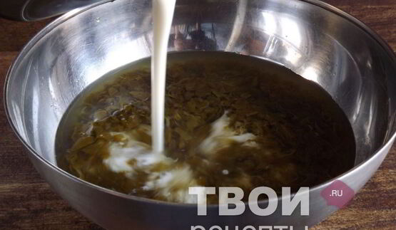 холодный суп со щавелем