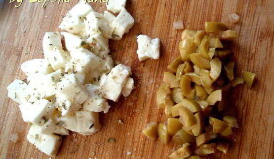 огуречно-кабачковый холодный суп с моцареллой