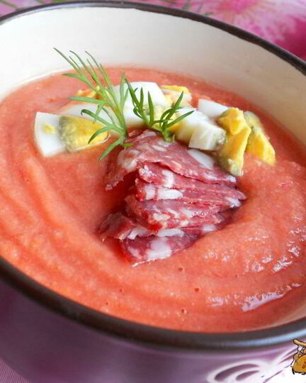 Рецепт сальмореха — испанского холодного супа-пюре