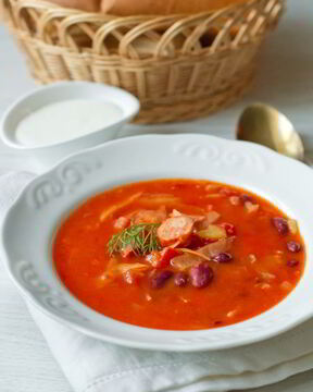 Колбасный суп