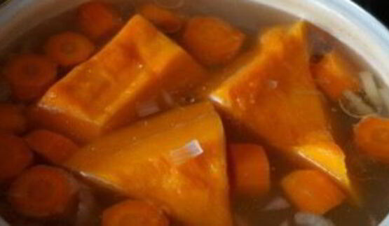 курино-тыквенный суп