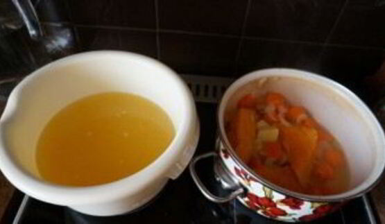 курино-тыквенный суп