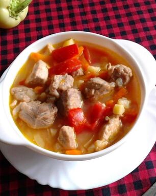 Лагман из свинины