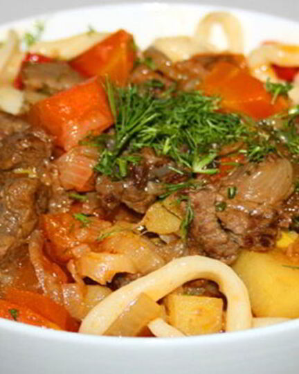 Рецепт лагмана по-узбекски