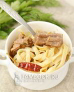 Лагман с говядиной