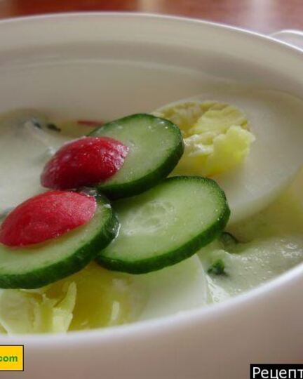 Рецепт летнего супа