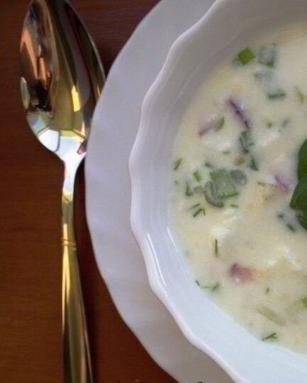 Рецепт диетической окрошки для похудения